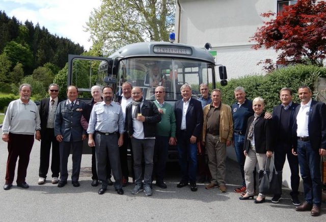 Oldtimerpremierenfahrt ins Jauntal zum Museum Liaunig